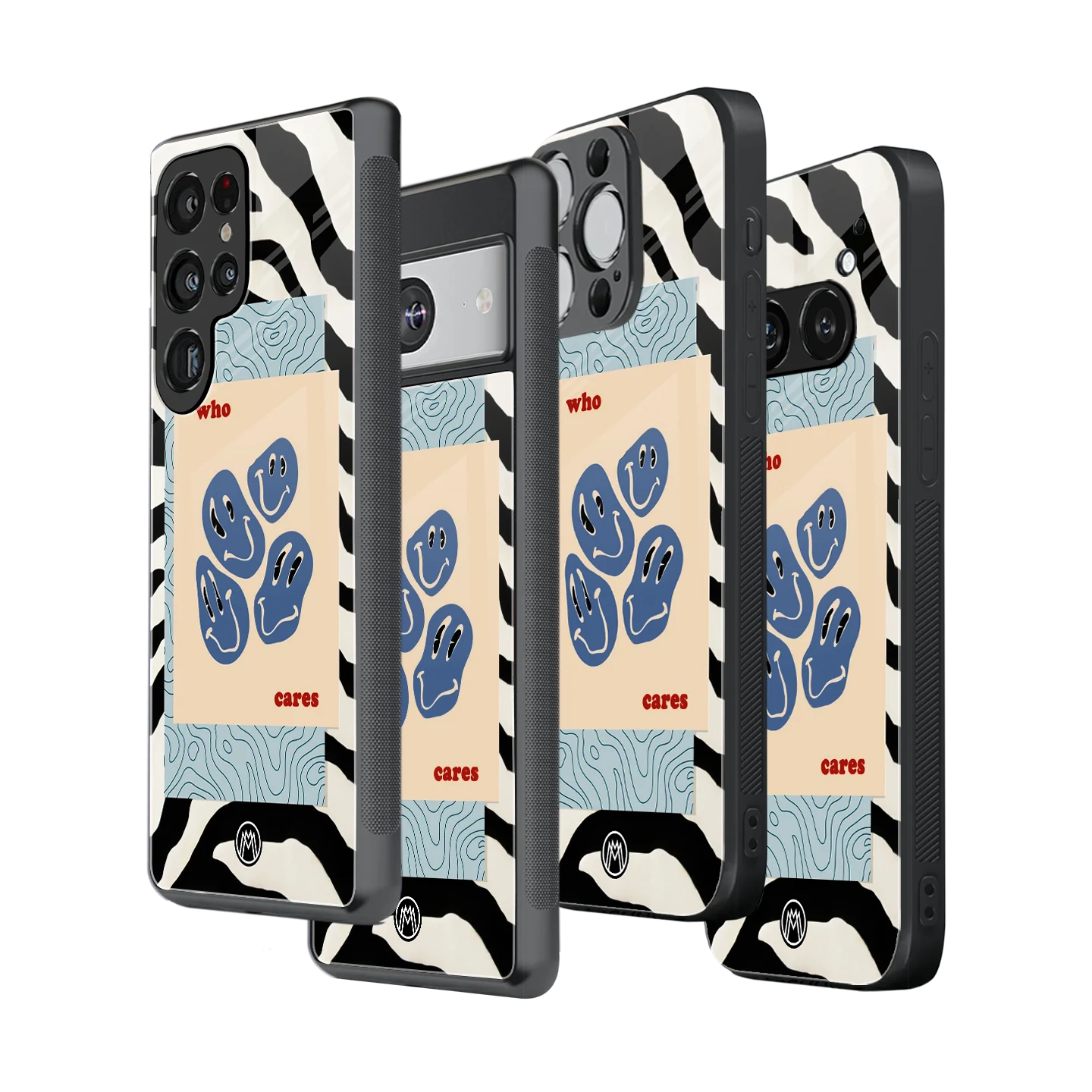 Stylish Glass Back Case for All Smartphones – iPhone, Samsung, OnePlus, Pixel, Redmi, Oppo, Vivo, Motorola