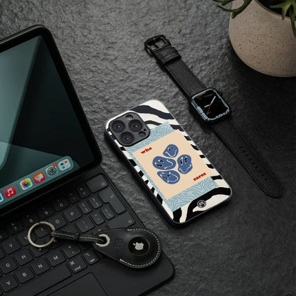 who cares back phone cover | glass case for iphone 16