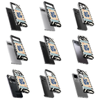 Durable Glass Back Mobile Case for iPhone, Samsung, OnePlus, Google Pixel, Redmi, Vivo, Oppo