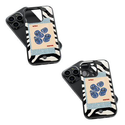 Trendy Glass Back Mobile Case for iPhone, Samsung, Redmi, OnePlus, Google Pixel, Motorola