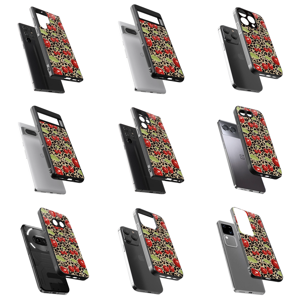 Durable Glass Back Mobile Case for iPhone, Samsung, OnePlus, Google Pixel, Redmi, Vivo, Oppo
