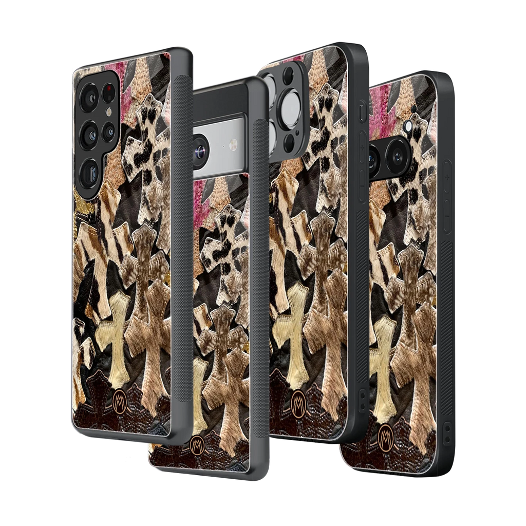 Stylish Glass Back Case for All Smartphones iPhone, Samsung, OnePlus, Pixel, Redmi, Oppo, Vivo, Motorola