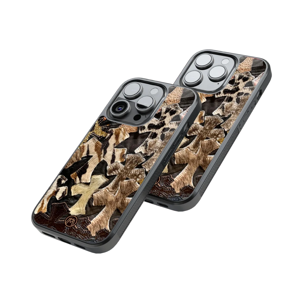 Protective Glass Back Phone Case Compatible with iPhone, Samsung, OnePlus, Pixel & More