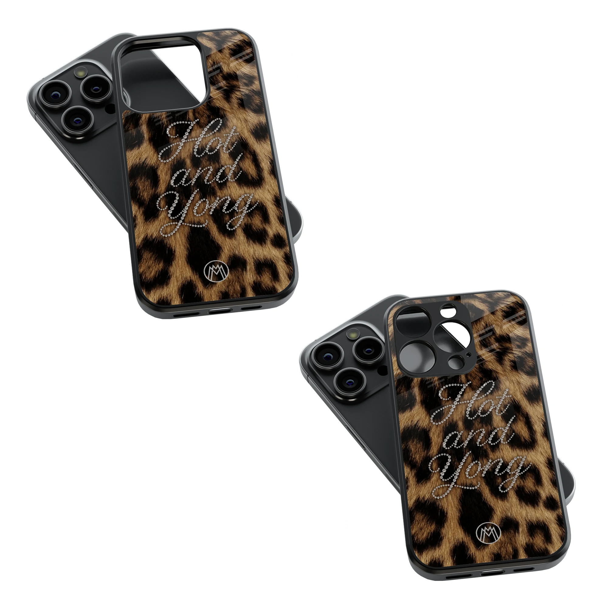 Trendy Glass Back Mobile Case for iPhone, Samsung, Redmi, OnePlus, Google Pixel, Motorola