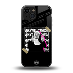 wild mind back phone cover | glass case for iphone 13 mini