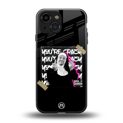 wild mind back phone cover | glass case for iphone 13 mini