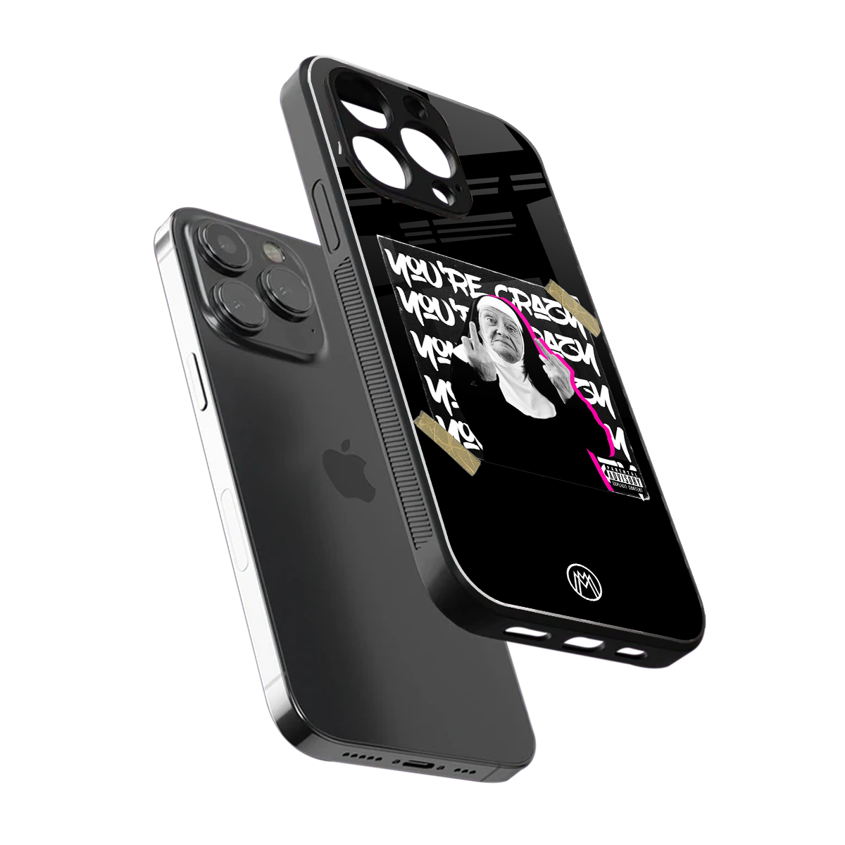 wild mind back phone cover | glass case for iphone 13 pro max