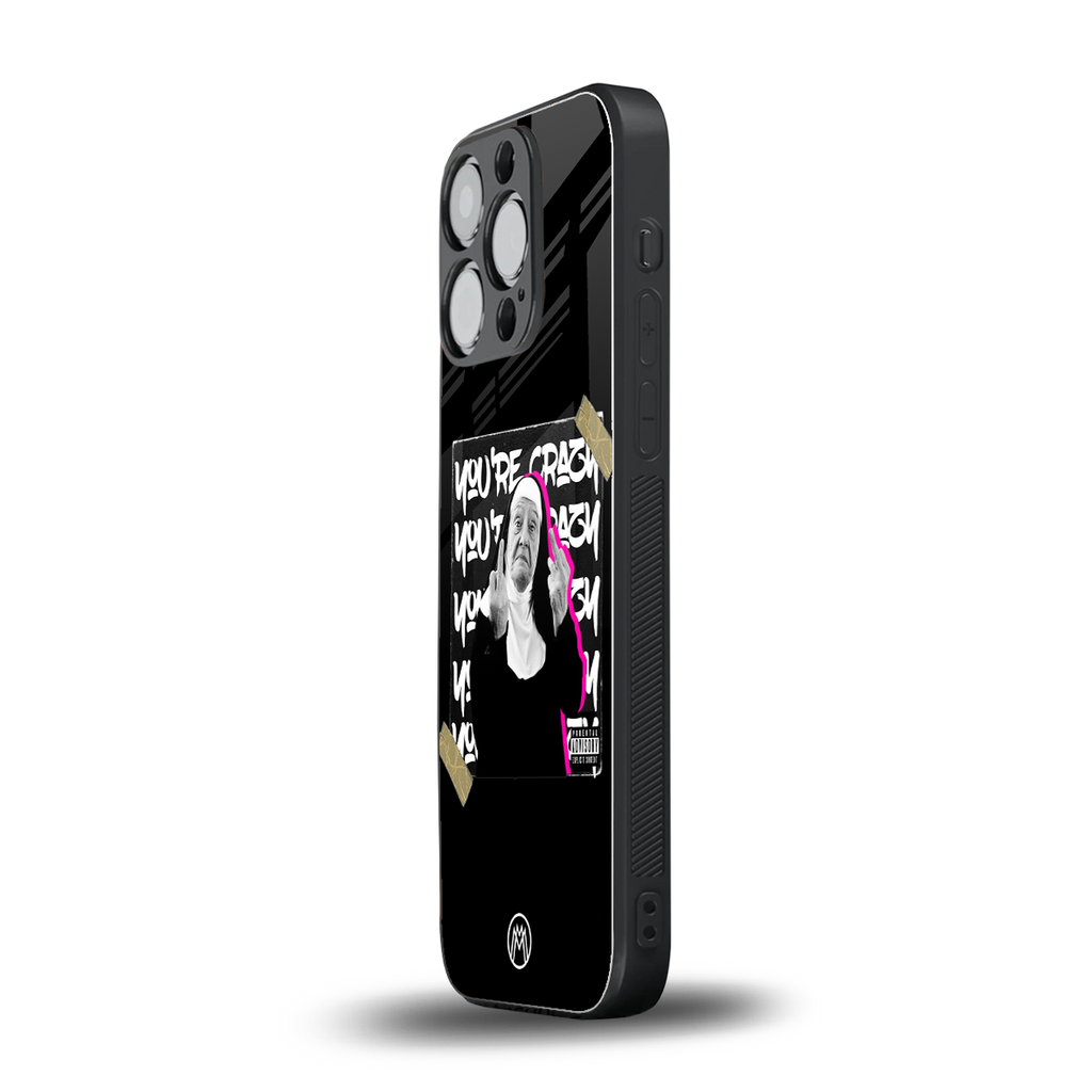 wild mind back phone cover | glass case for iphone 13 pro