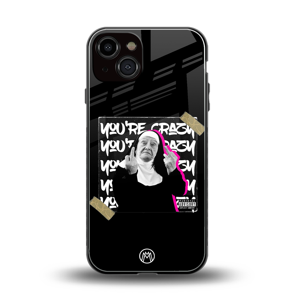 wild mind back phone cover | glass case for iphone 13