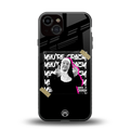 wild mind back phone cover | glass case for iphone 13