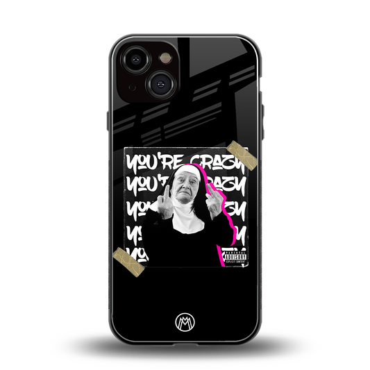 wild mind back phone cover | glass case for iphone 13