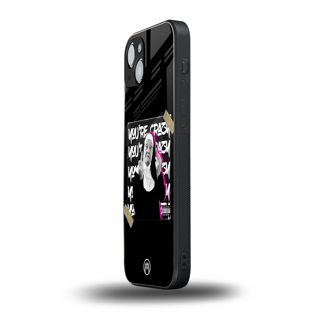 wild mind back phone cover | glass case for iphone 13