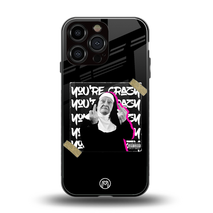 wild mind back phone cover | glass case for iphone 14 pro max