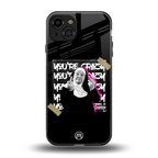 wild mind back phone cover | glass case for iphone 15