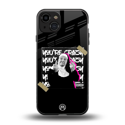 wild mind back phone cover | glass case for iphone 15
