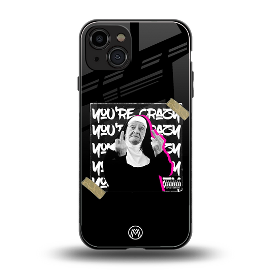 wild mind back phone cover | glass case for iphone 15