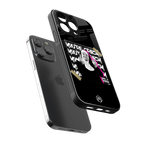 wild mind back phone cover | glass case for iphone 15 pro
