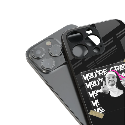 wild mind back phone cover | glass case for iphone 13 mini