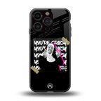 wild mind back phone cover | glass case for iphone 16 pro