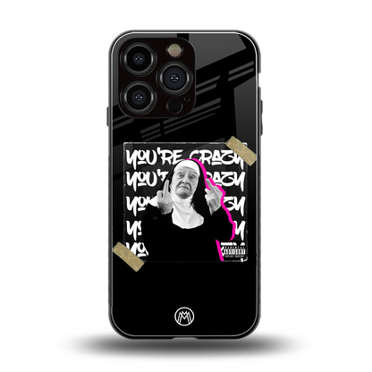 wild mind back phone cover | glass case for iphone 16 pro