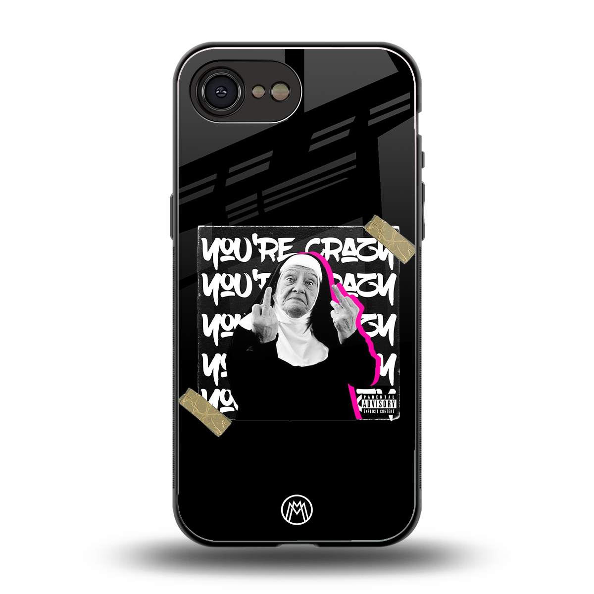 wild mind back phone cover | glass case for iphone 16e