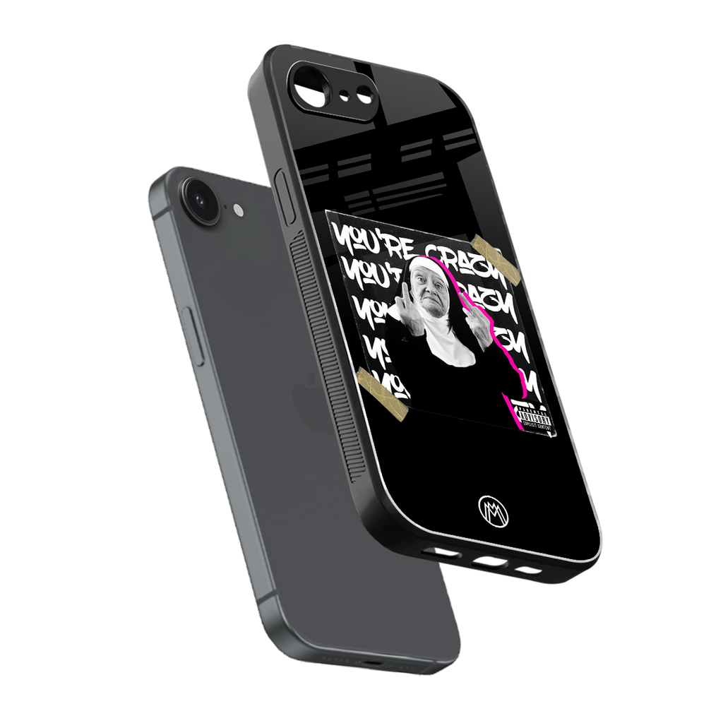 wild mind back phone cover | glass case for iphone 16e