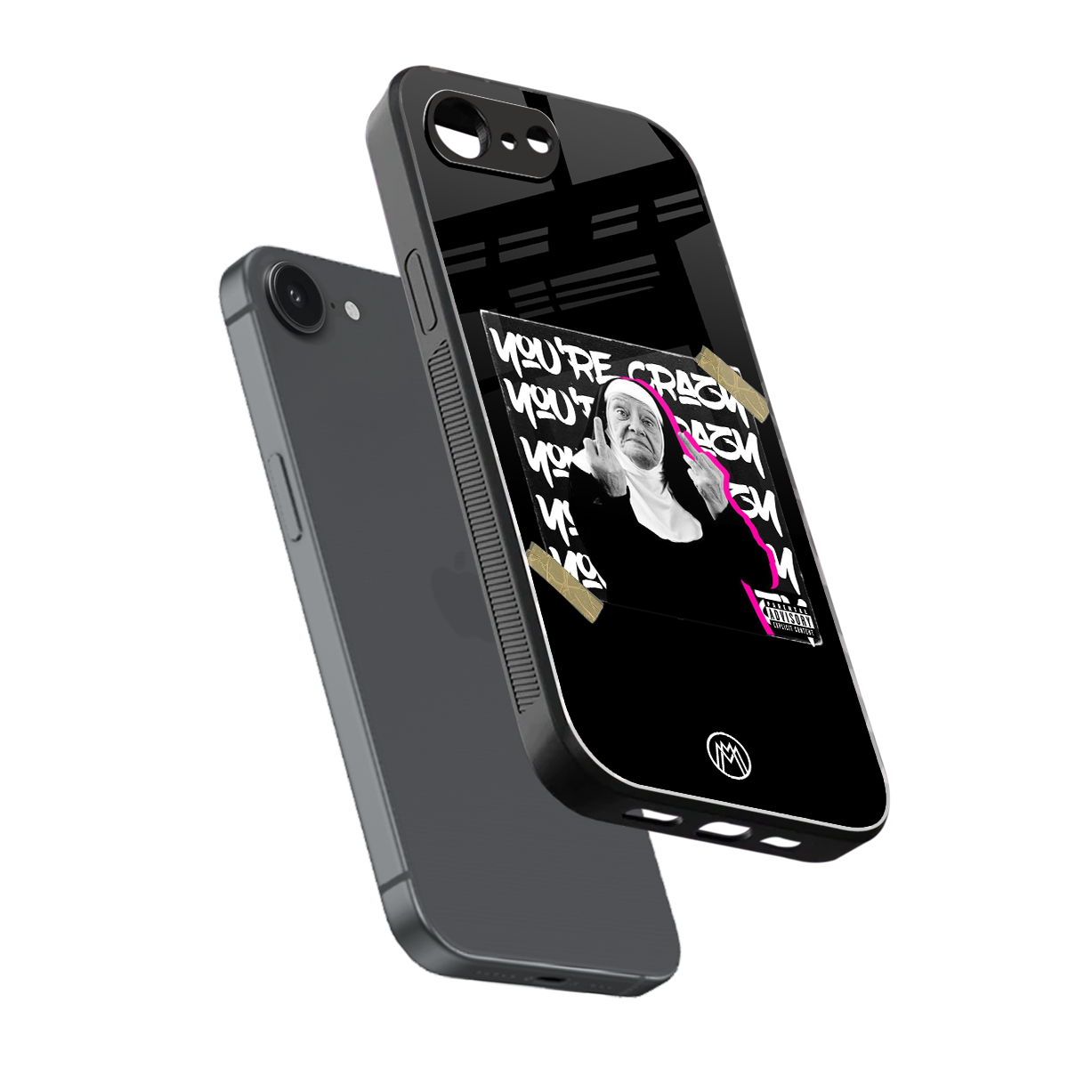 wild mind back phone cover | glass case for iphone 16e