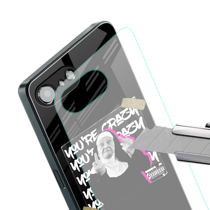 wild mind back phone cover | glass case for iphone 16e