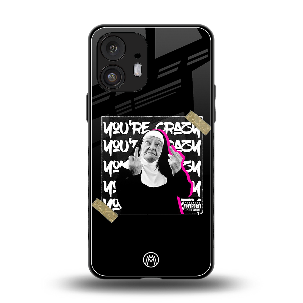 wild mind back phone cover | glass case for nothing phone 2