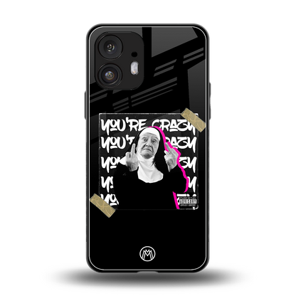 wild mind back phone cover | glass case for nothing phone 2