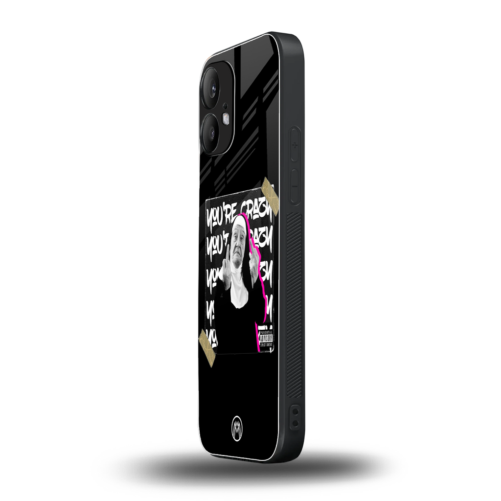 wild mind back phone cover | glass case for nothing phone 2