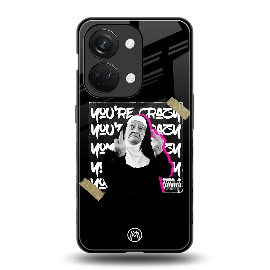 wild mind back phone cover | glass case for oneplus nord 3