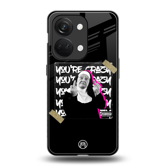 wild mind back phone cover | glass case for oneplus nord 3