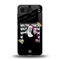 wild mind back phone cover | glass case for oneplus nord 4