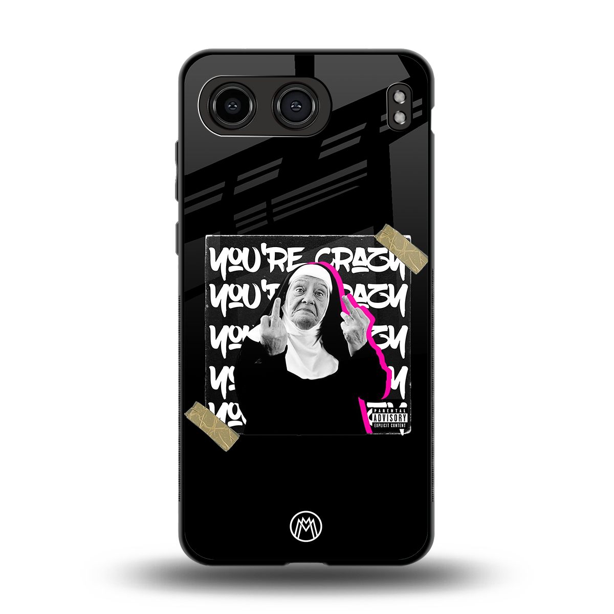 wild mind back phone cover | glass case for oneplus nord 4