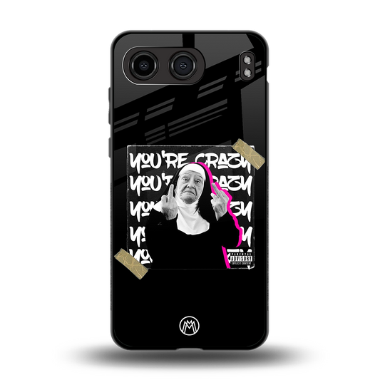 wild mind back phone cover | glass case for oneplus nord 4