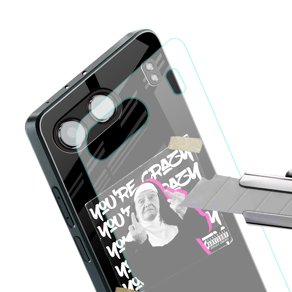 wild mind back phone cover | glass case for oneplus nord 4