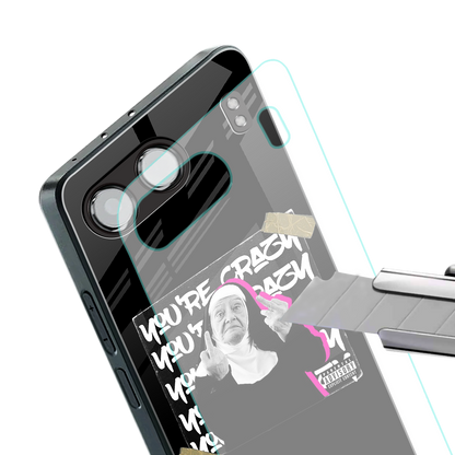 wild mind back phone cover | glass case for oneplus nord 4