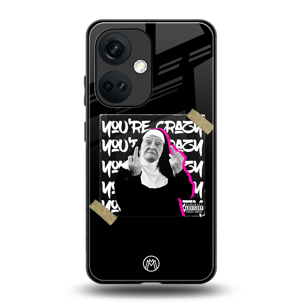 wild mind back phone cover | glass case for oneplus nord ce 3