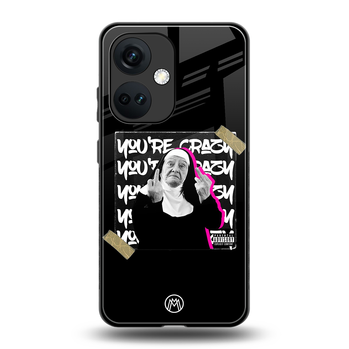 wild mind back phone cover | glass case for oneplus nord ce 3