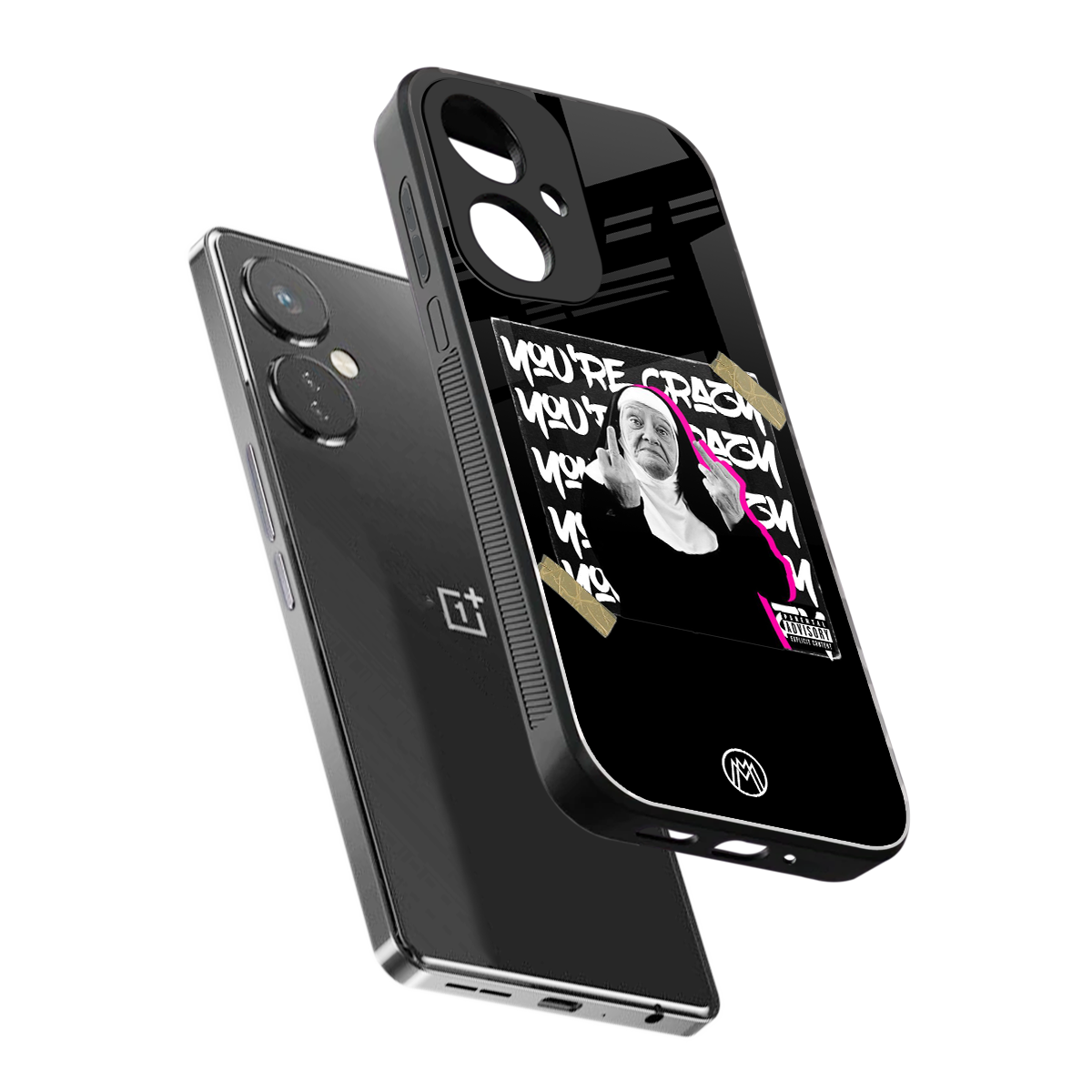 wild mind back phone cover | glass case for oneplus nord ce 3