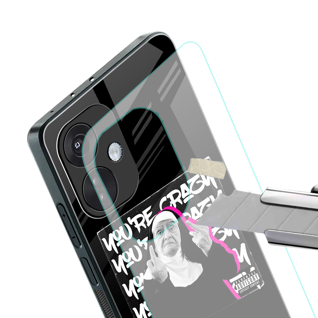 wild mind back phone cover | glass case for oneplus nord ce 3