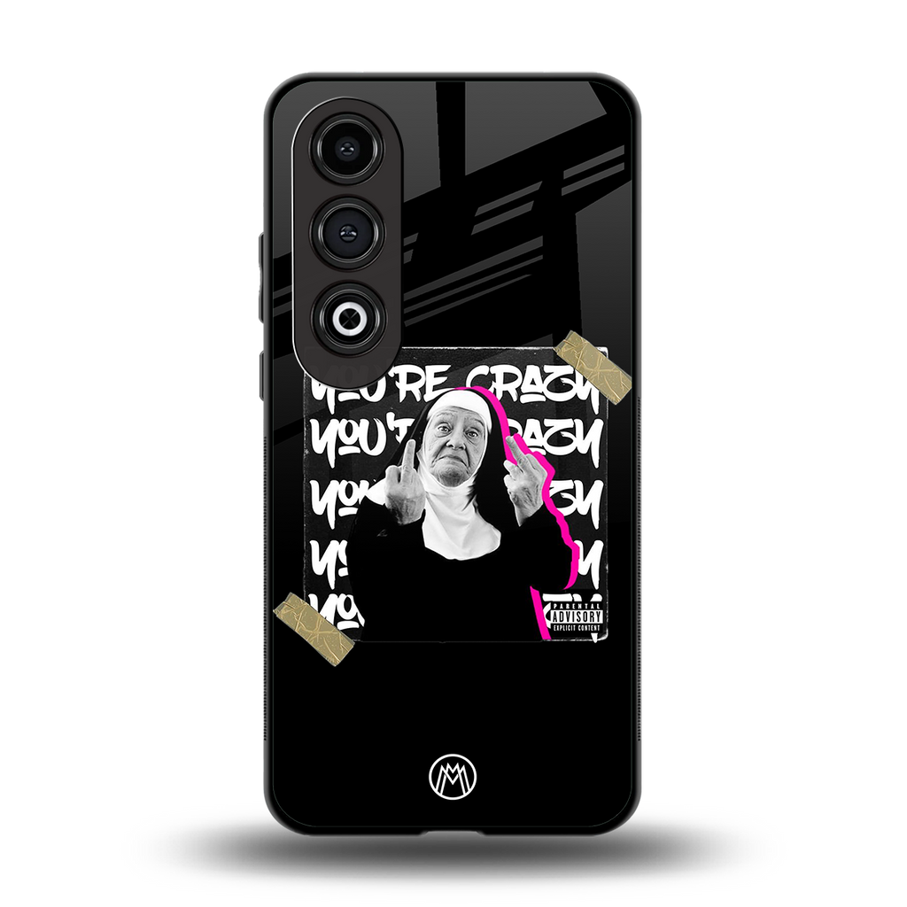 wild mind back phone cover | glass case for oneplus nord ce 4