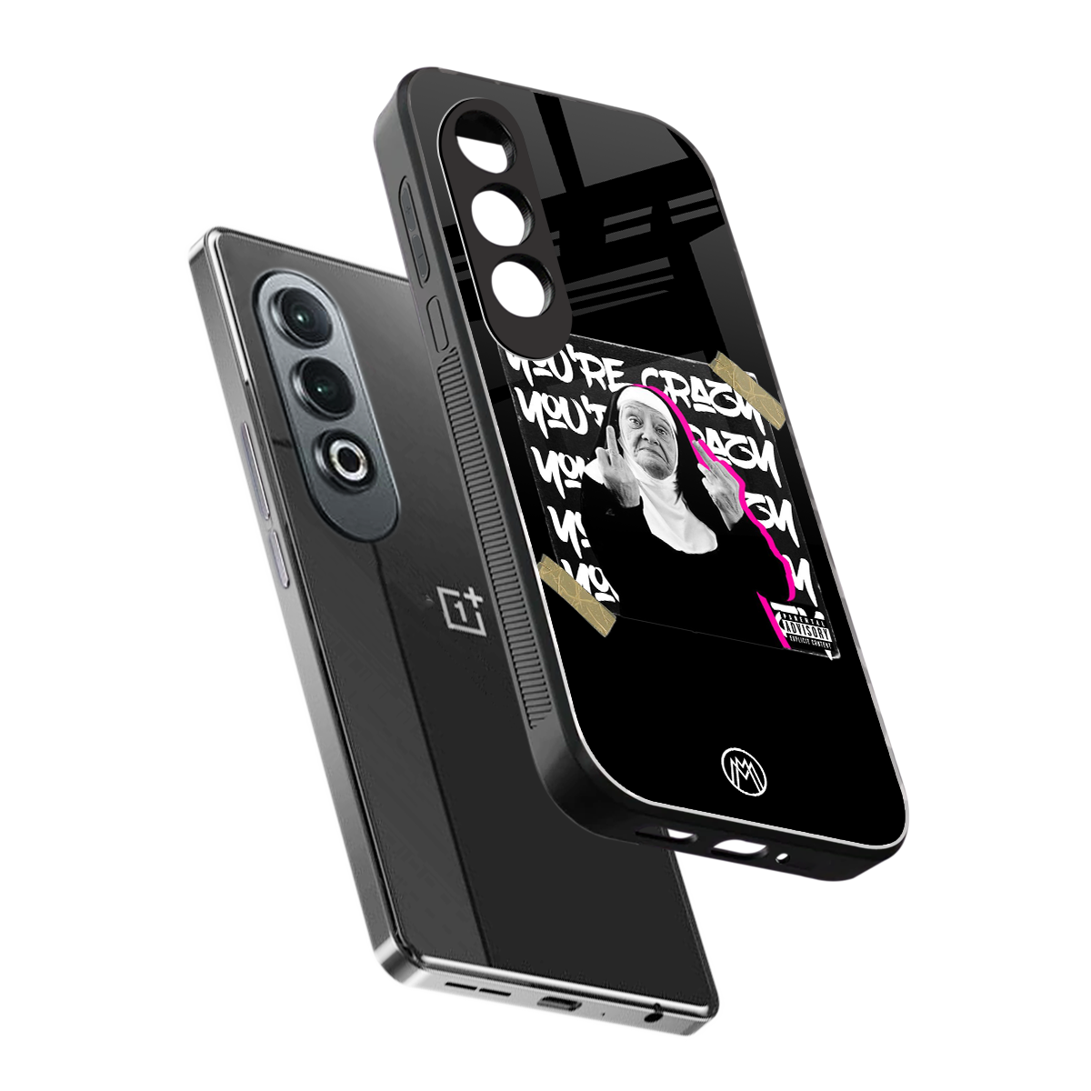 wild mind back phone cover | glass case for oneplus nord ce 4