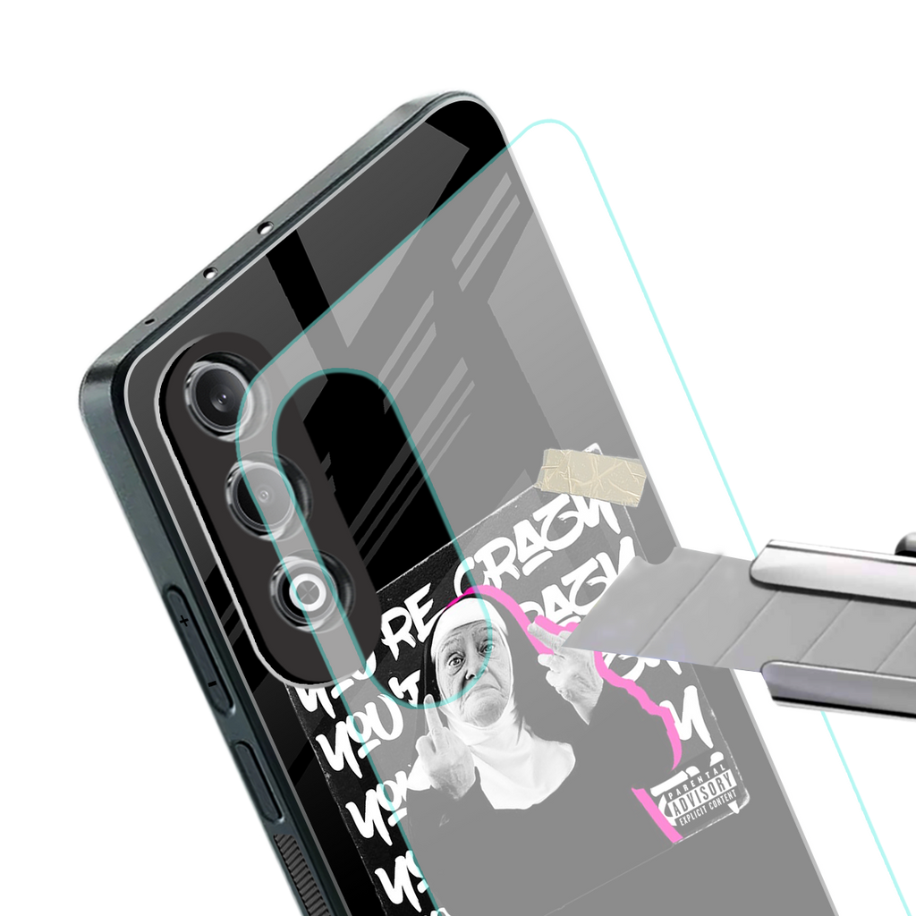 wild mind back phone cover | glass case for oneplus nord ce 4