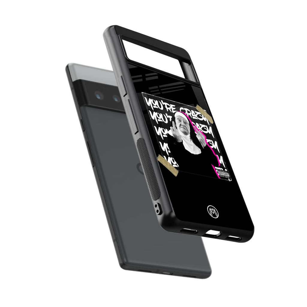 wild mind back phone cover | glass case for google pixel 6 pro