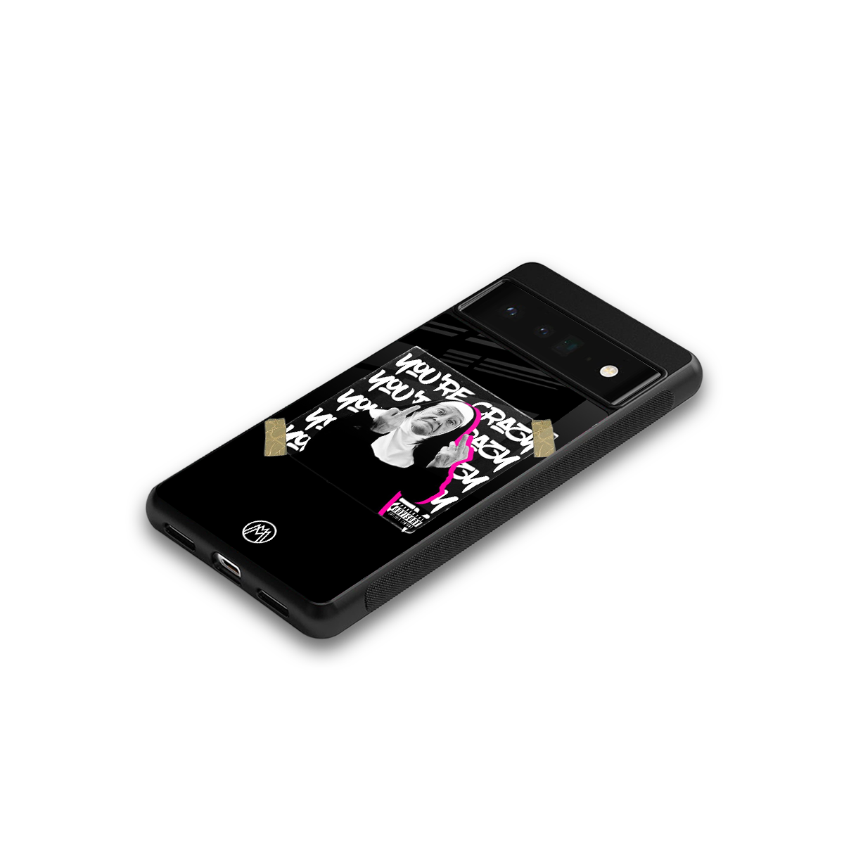 wild mind back phone cover | glass case for google pixel 6 pro