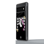 wild mind back phone cover | glass case for google pixel 6 pro