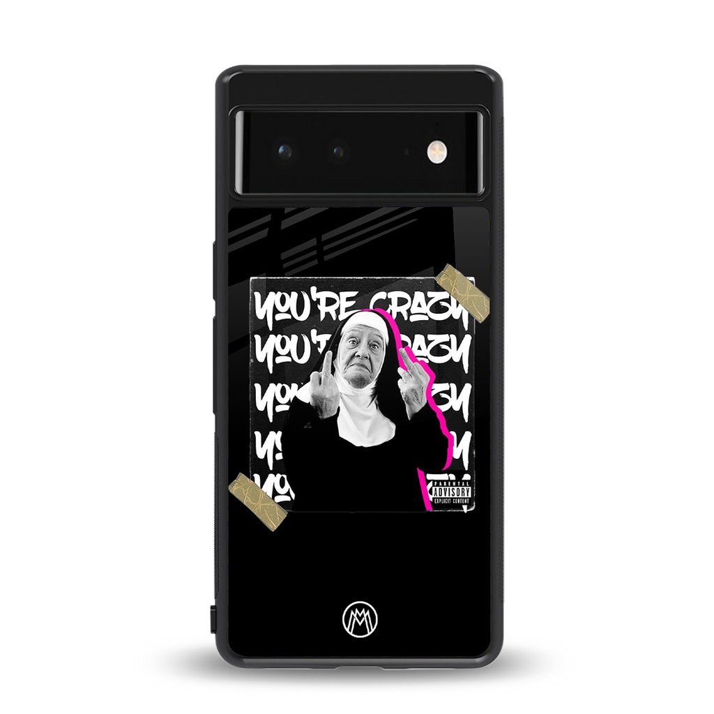 wild mind back phone cover | glass case for google pixel 6