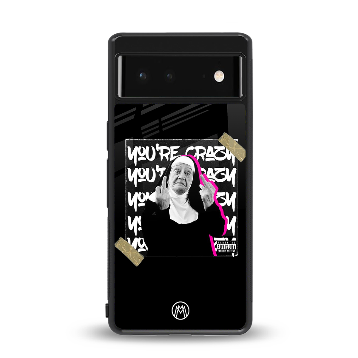 wild mind back phone cover | glass case for Google Pixel 6A